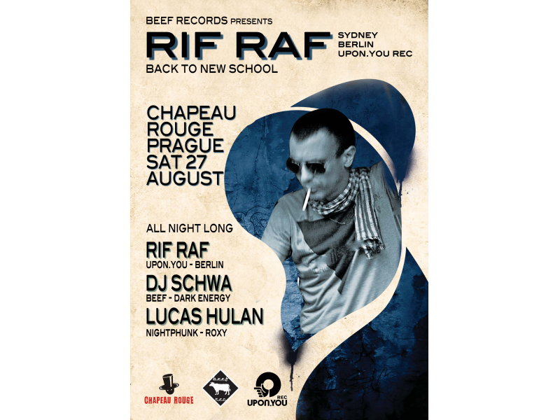 Novinky - 27.8. Back to new school - Chapeau Rouge Club Prague